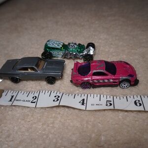 Hot Wheels Mazda RX-7 24/Seven, Street Creeper Green, 1970 Plymouth Road Runner